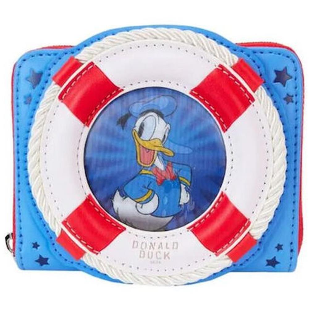 Loungefly Disney - Donald Duck 90-årsjubileum Zip Around Plånbok