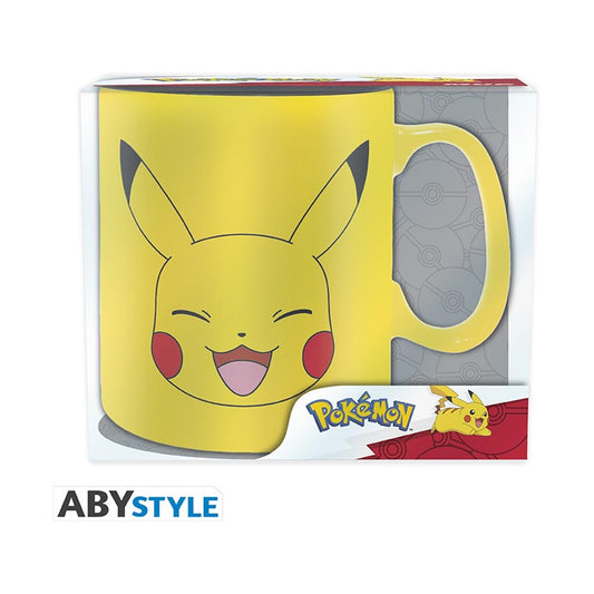 Abysse Nintendo: Pikachu Ansikte Kopp (460ml)