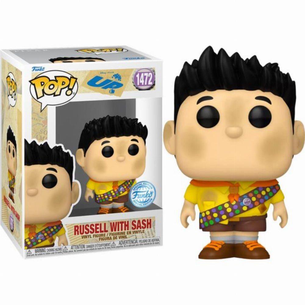 Funko Pop! Disney: Up - Russell med Sash (Box Lunch Exclusive) #1472