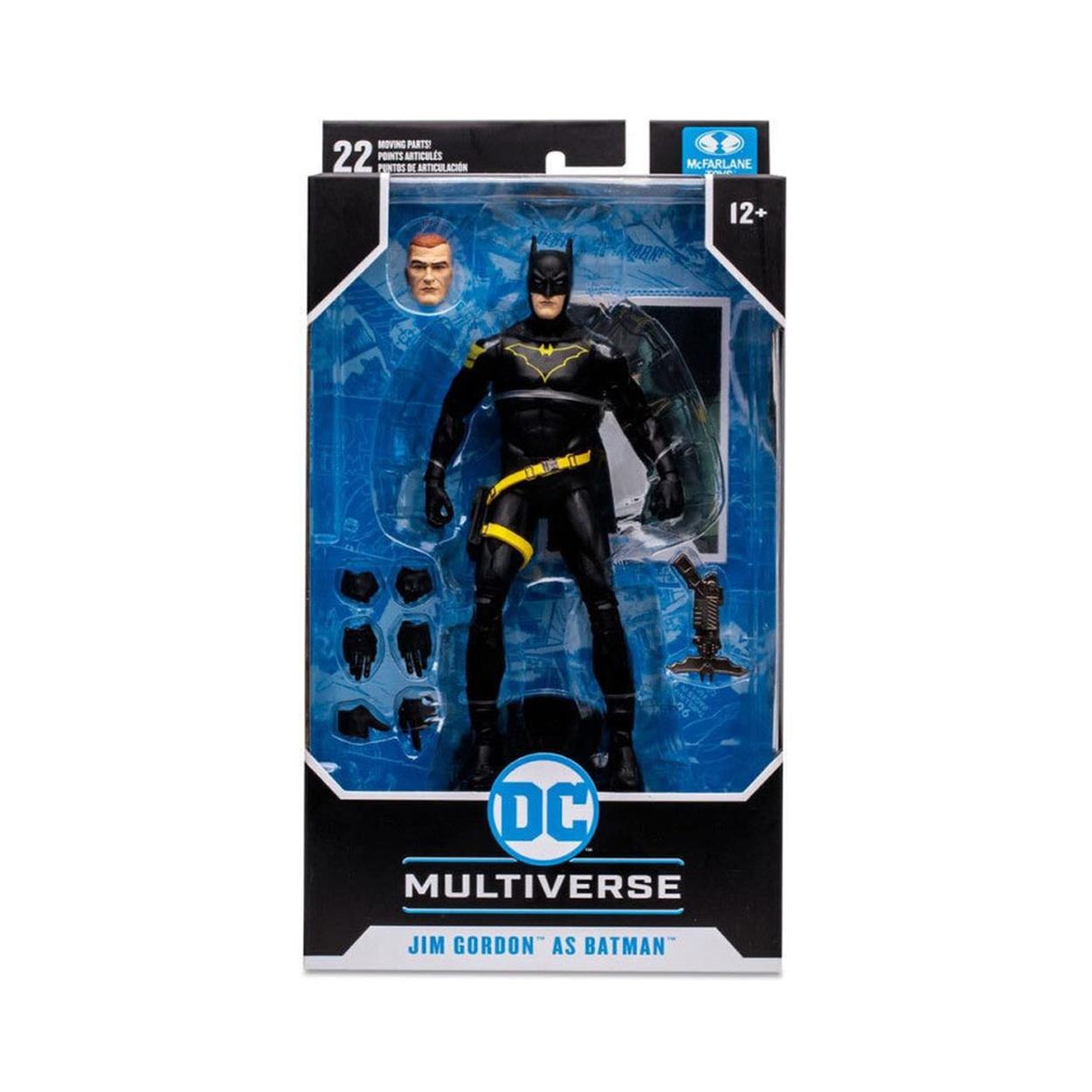 McFarlane DC Multiverse - Jim Gordon som Batman Actionfigur (18cm)