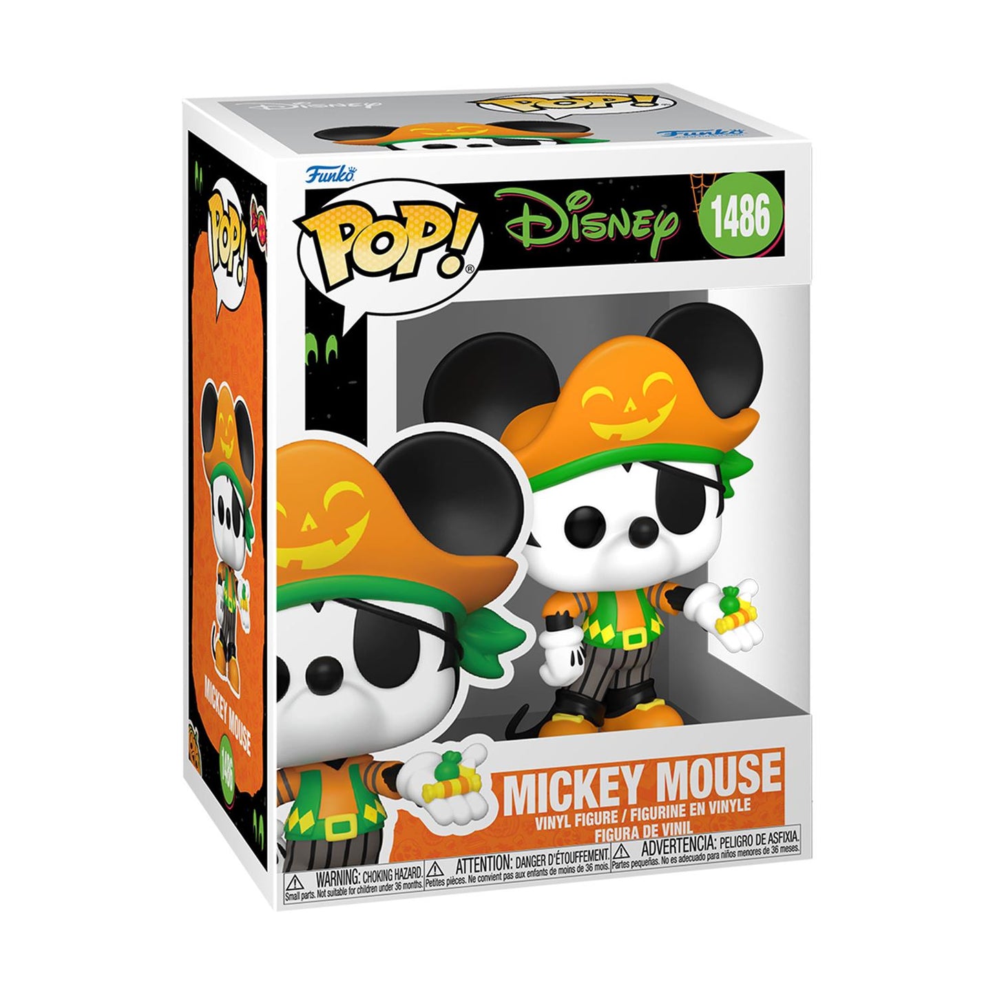 Funko Pop! Disney: Halloween - Mickey Mouse (Pirate) #1486 Vinylfigur