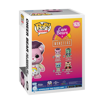 Funko Pop! Carebears - Cheer Bear som Bride of Frankenstein #1626 Vinyl Figur