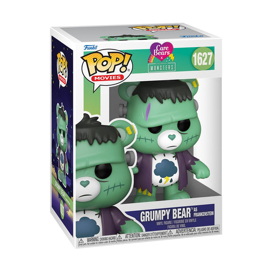 Funko Pop! Carebears x Universal Monsters - Grumpy Bear som Frankenstein #1627 Vinyl Figur