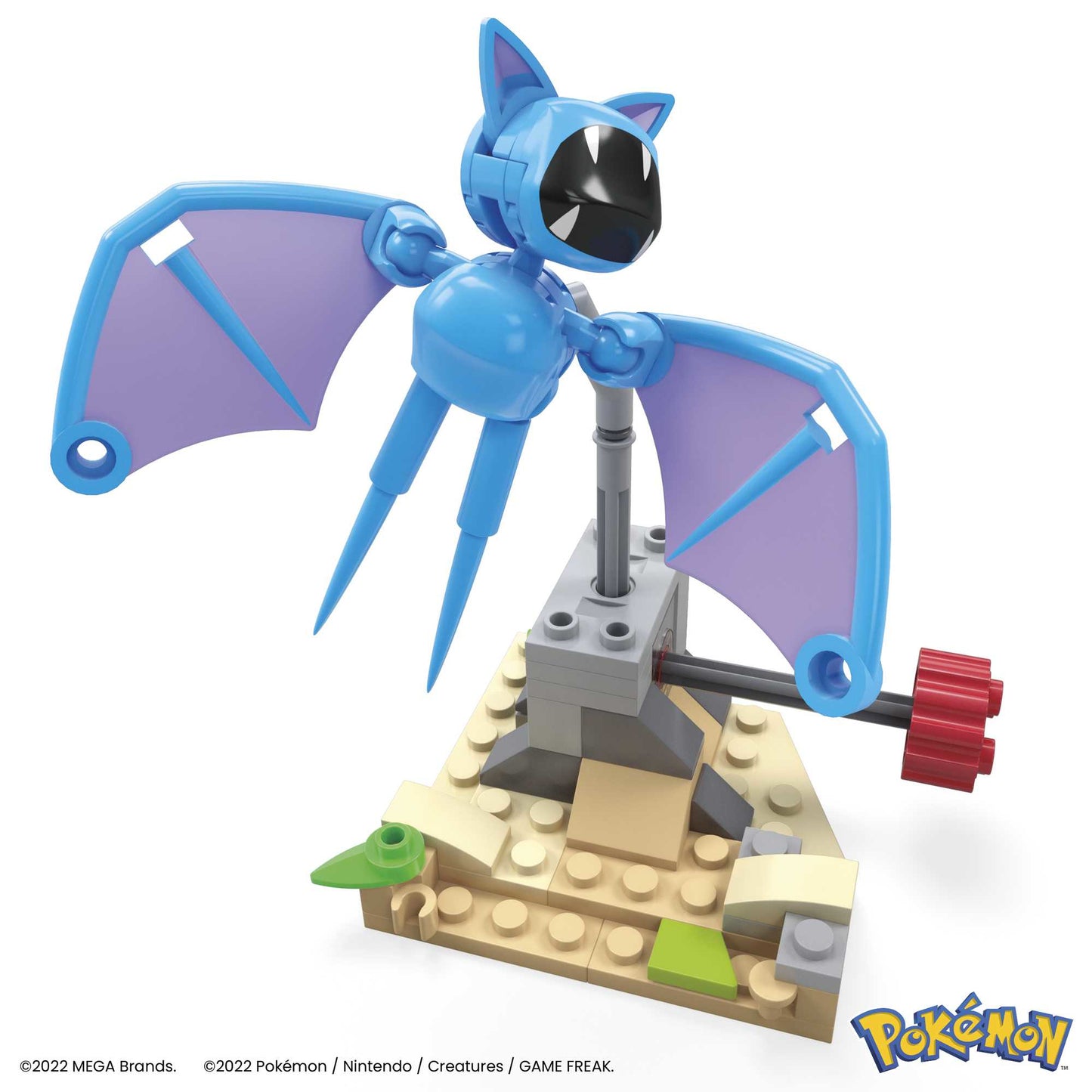 Mattel Mega Pokémon Byggsats: Zubat's Midnattsflykt (HKT19)