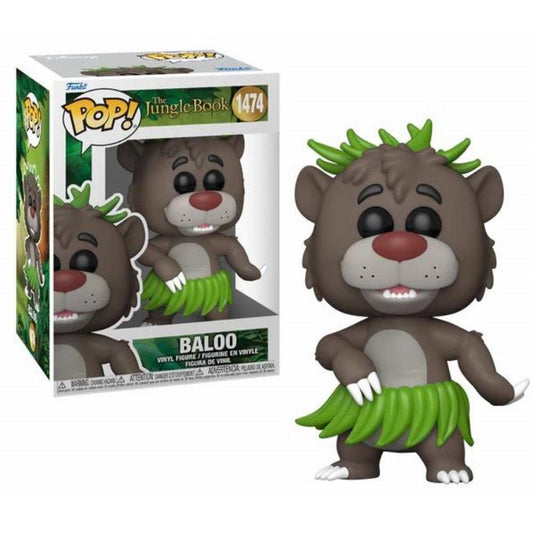 Funko Pop! Disney: Djungelboken - Baloo #1474 Vinyl Figur