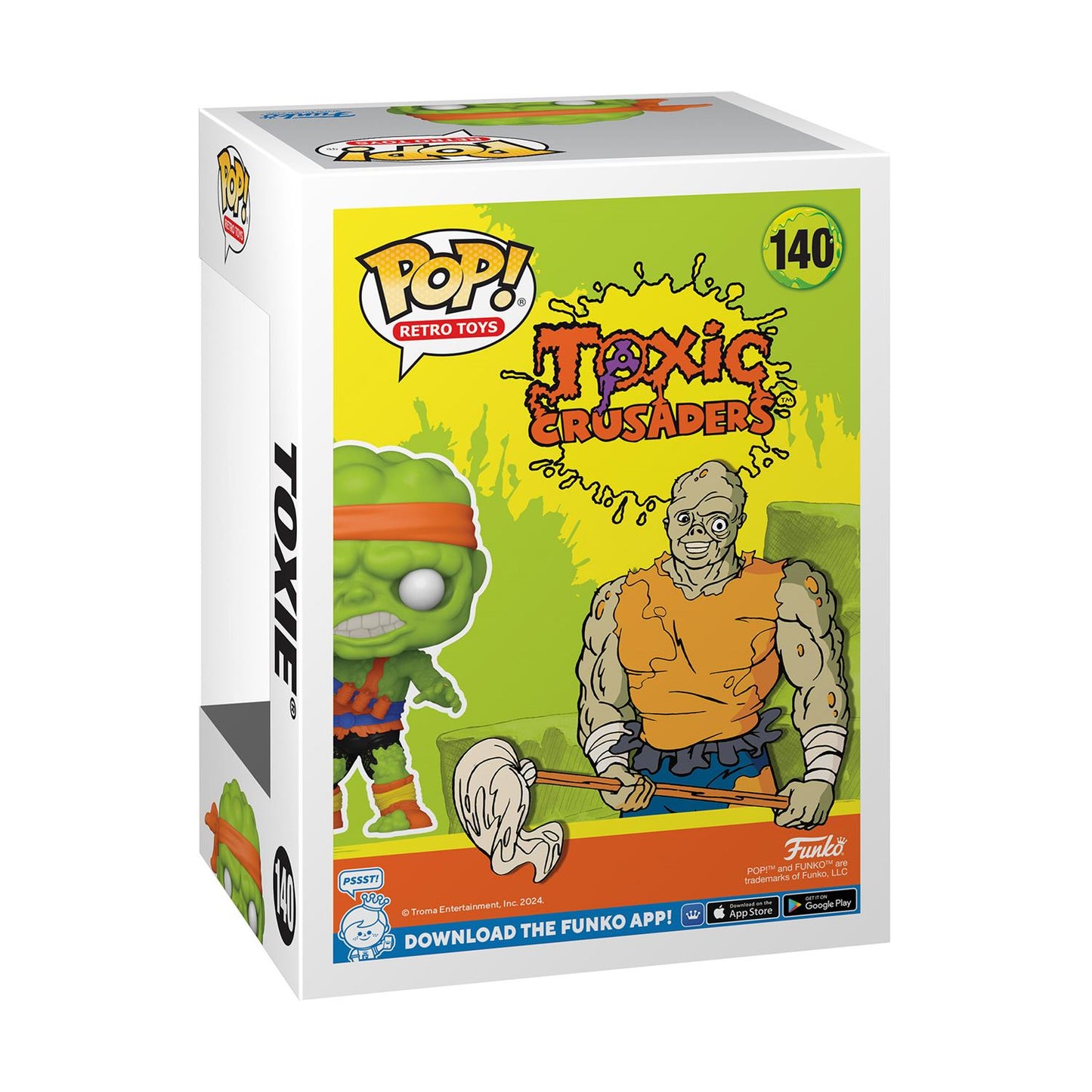 Funko Pop! Retro Toys: Toxic Crusaders - Toxie #140 Vinyl Figur