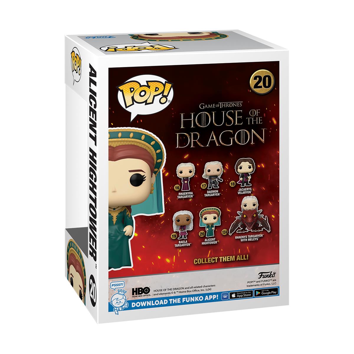 Funko Pop! House of the Dragon: Allicent Hightower #20 Vinylfigur