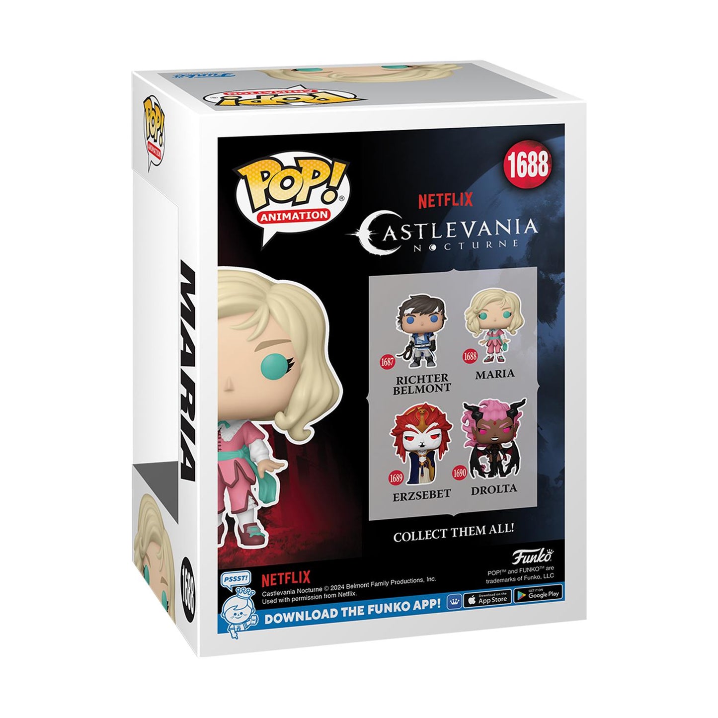 Funko Pop! Animation: Castlevania - Maria #1688 Vinyl Figur