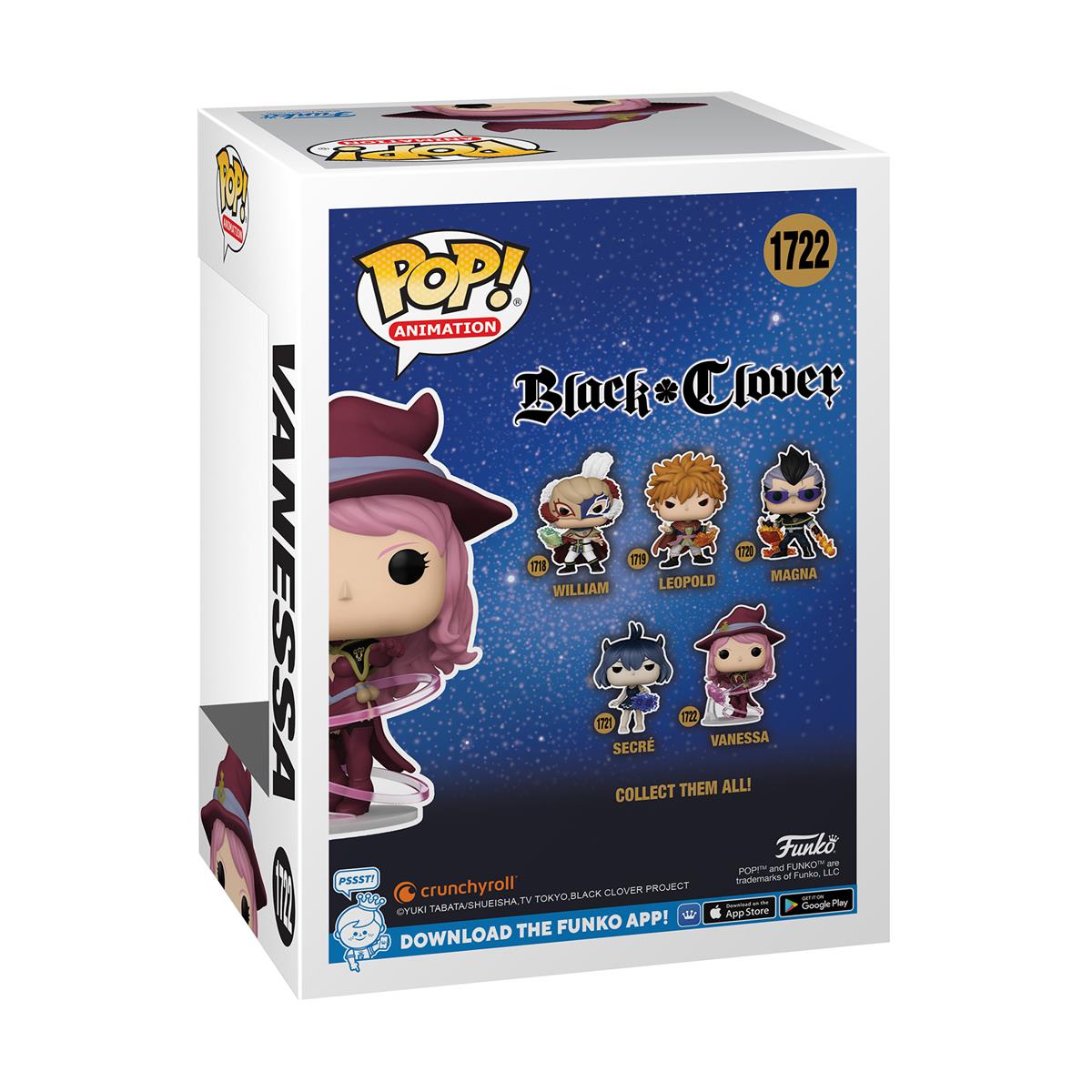 Funko Pop! Black Clover - Vanessa #1722 Vinyl Figur