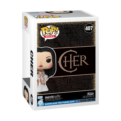 Funko Pop! Rocks: Cher - Cher (Met Gala 1974) #407 Vinyl Figur