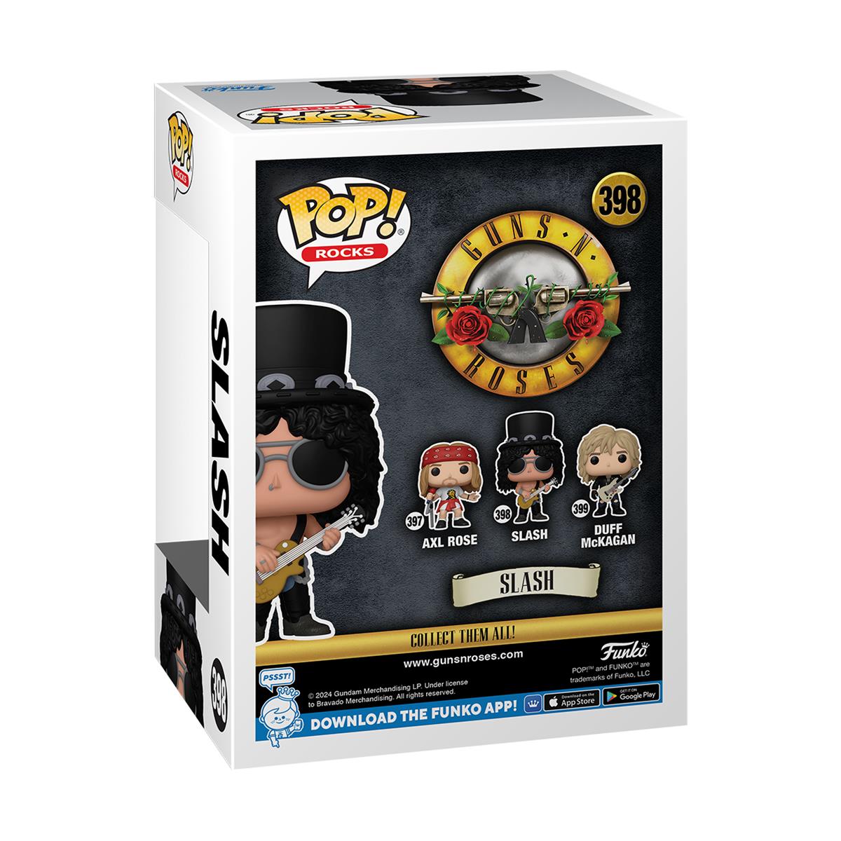 Funko Pop! Rocks: Guns N Roses - Slash (1990-talet) #398 Vinylfigur