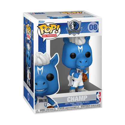 Funko Pop! NBA Masks: Dallas Mavericks - Champ #08 Vinyl Figur