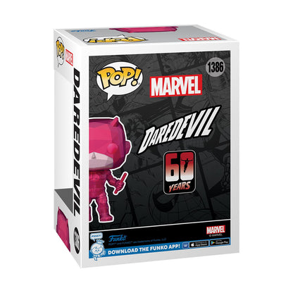 Funko Pop! Marvel: Daredevil 60-årsjubileum - Daredevil (Facet) #1386 (BobbleHead) Vinylfigur