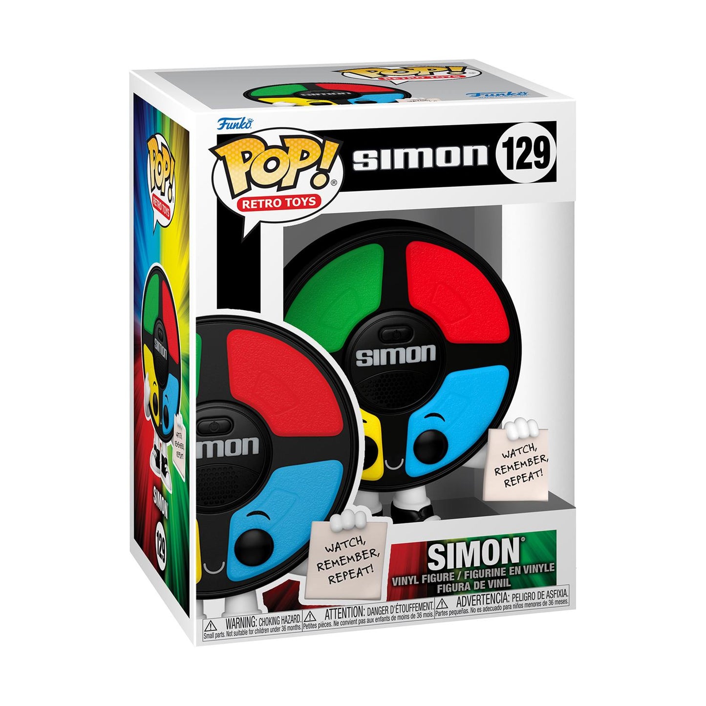 Funko Pop! Retro Toys: Simon Vinyl Figur #129