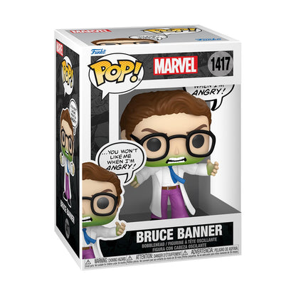 Funko Pop! Marvel - Bruce Banner (Don't Make Me Angry) #1417 Bobble-Head