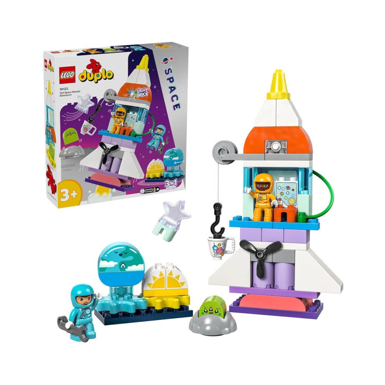 LEGO® DUPLO® 3in1 Rymdfärdsäventyr Toy (10422)