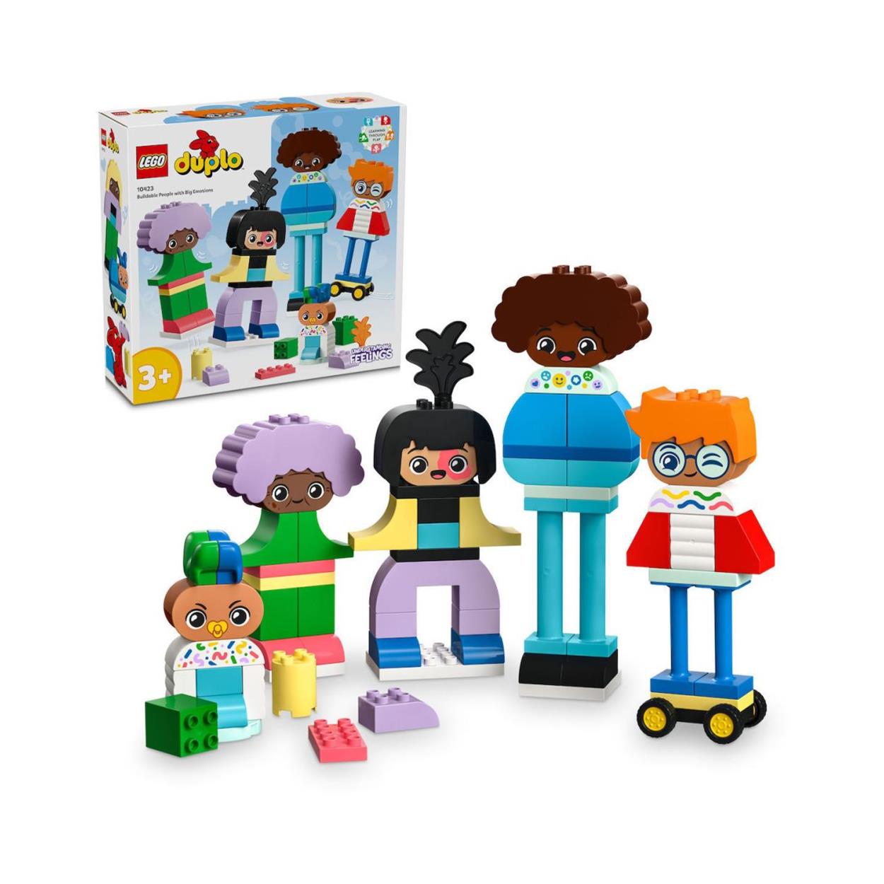 LEGO® DUPLO® Staden Byggbara Människor med Stora Känslor (10423)