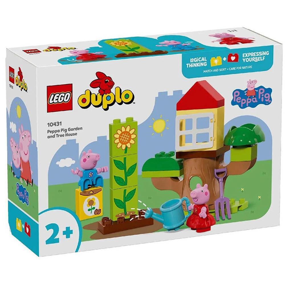 LEGO® DUPLO®: Peppa Pig Trädgård och Trädhus (10431)