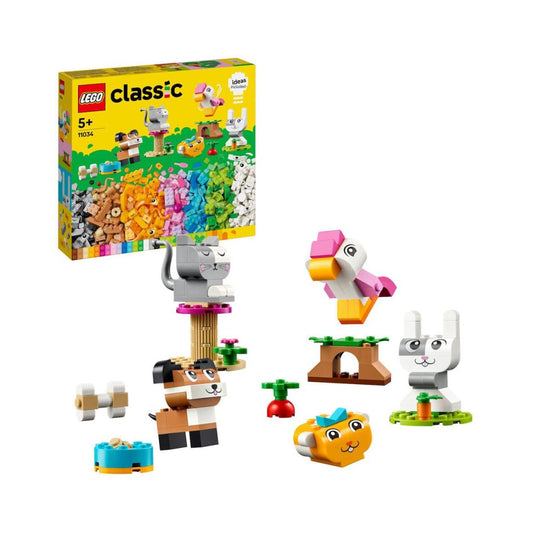 LEGO® Classic: Kreativa Husdjur Byggbar Djurleksak (11034)