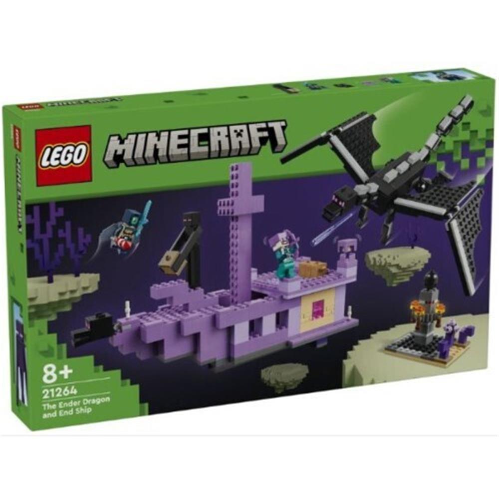 LEGO® Minecraft® Ender Dragon och End Ship (21264)