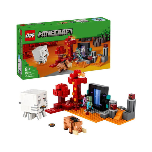 LEGO® Minecraft®: The Nether Portal Ambush (21255)