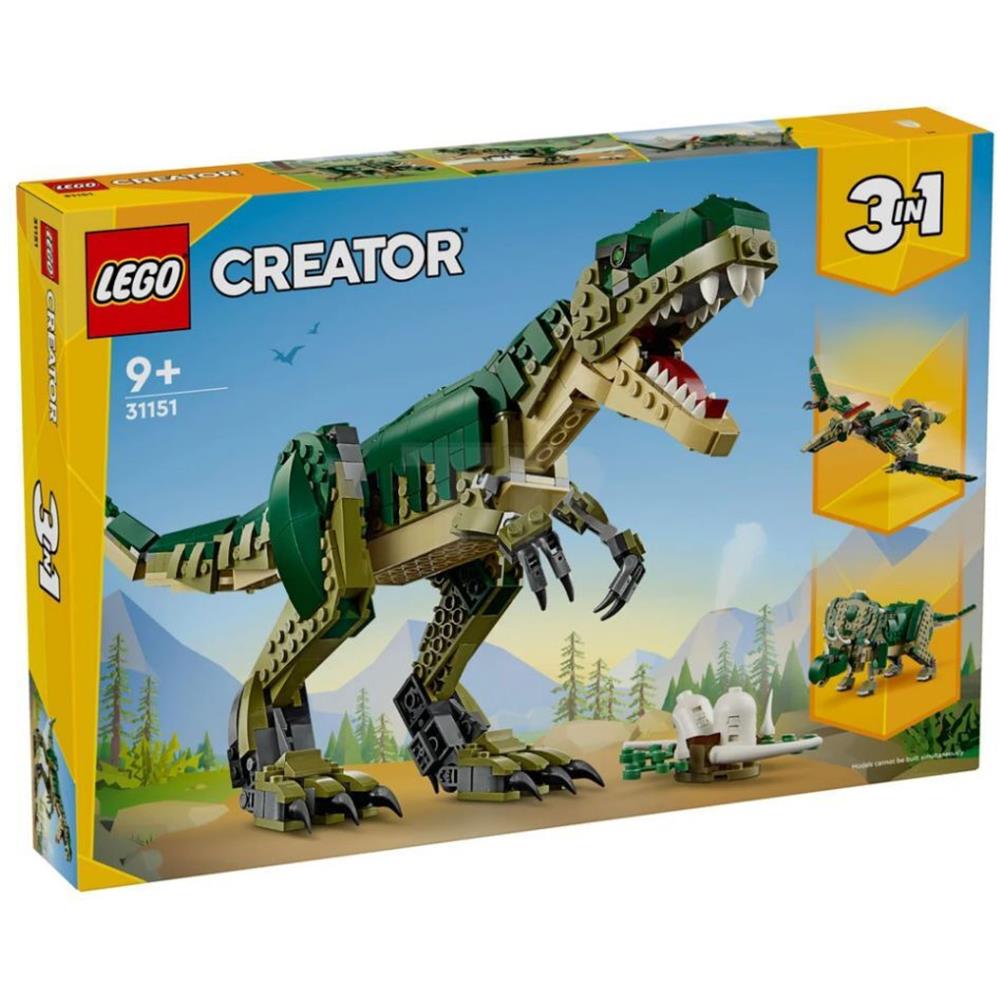 LEGO® Creator: T. rex (31151) - Bygg Ditt Eget Dinosaurieäventyr