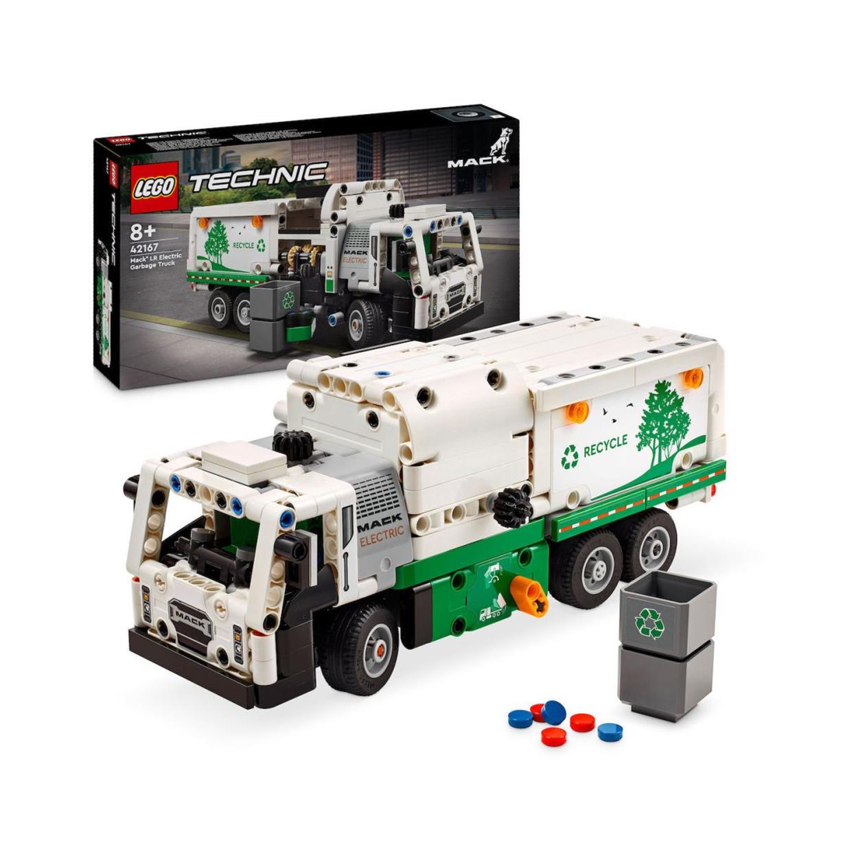 LEGO® Technic™ Mack® LR Elektrisk Sopbil (42167)