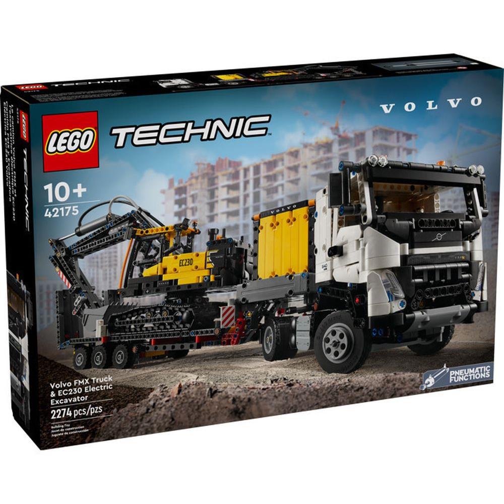 LEGO® Technic™ Volvo FMX Lastbil och EC230 Grävmaskin (42175)