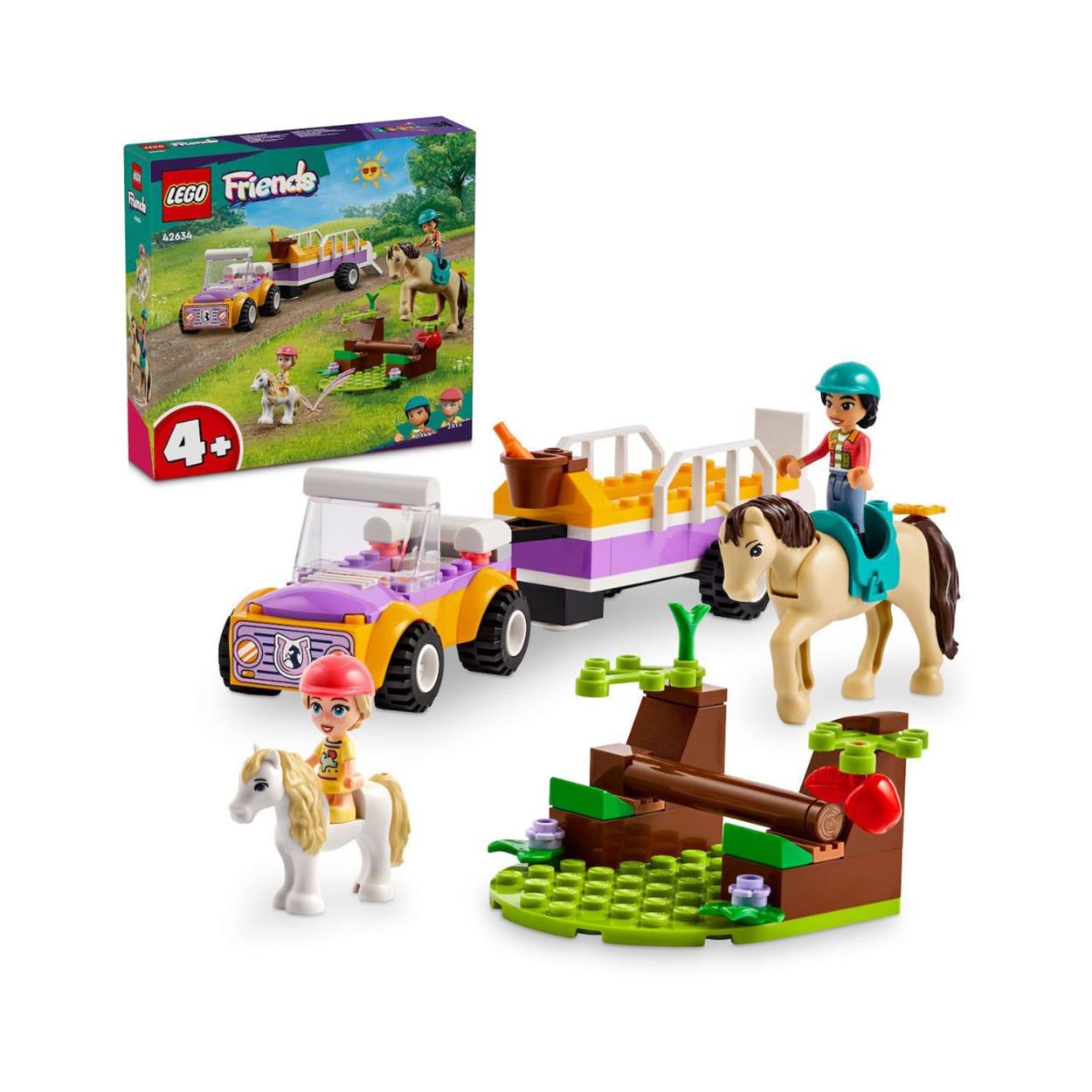 LEGO® Friends: Häst- och Ponnyvagn Lekset (42634)