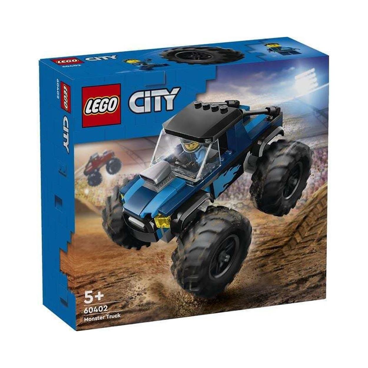 LEGO® City: Blå Monstertruck Off-Road Leksak (60402)