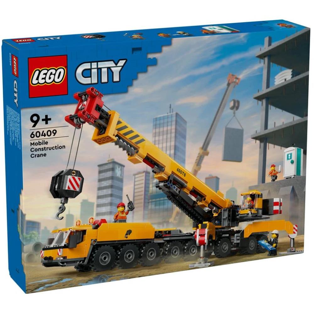 LEGO® City Gula Mobil Byggkran (60409)