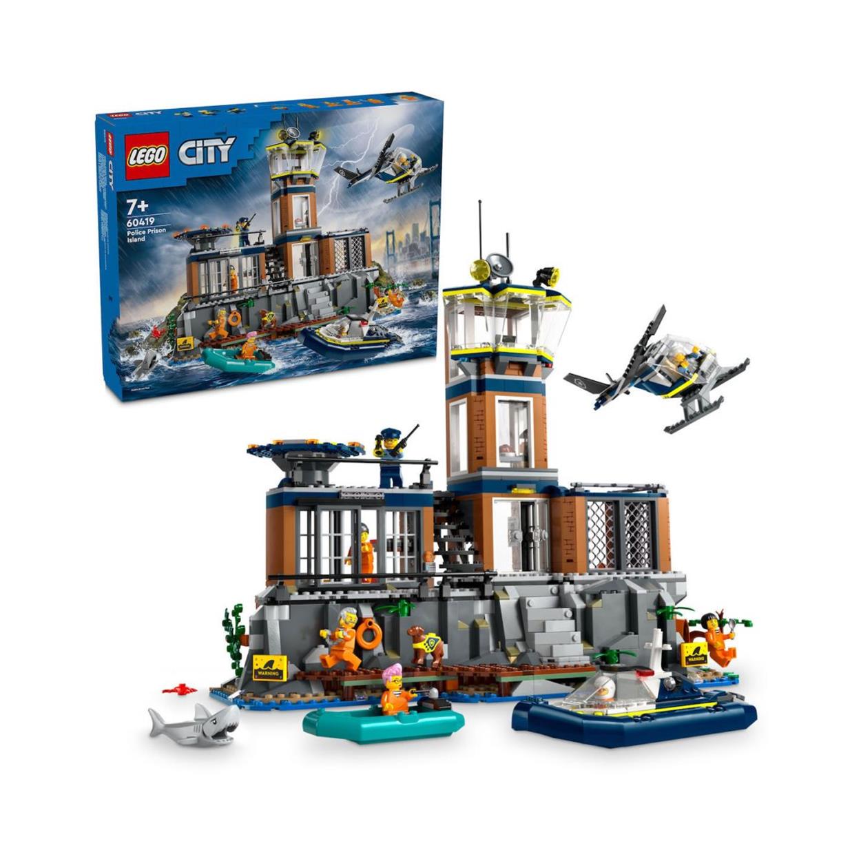 LEGO® City: Polisfängelseö Byggset (60419)