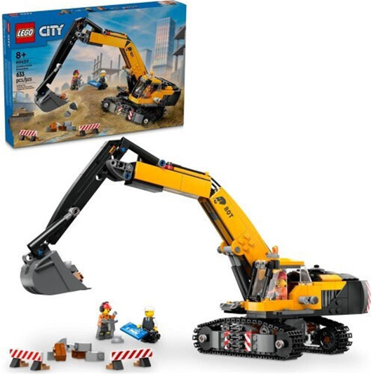 LEGO® City Gula Bygggrävmaskin (60420)