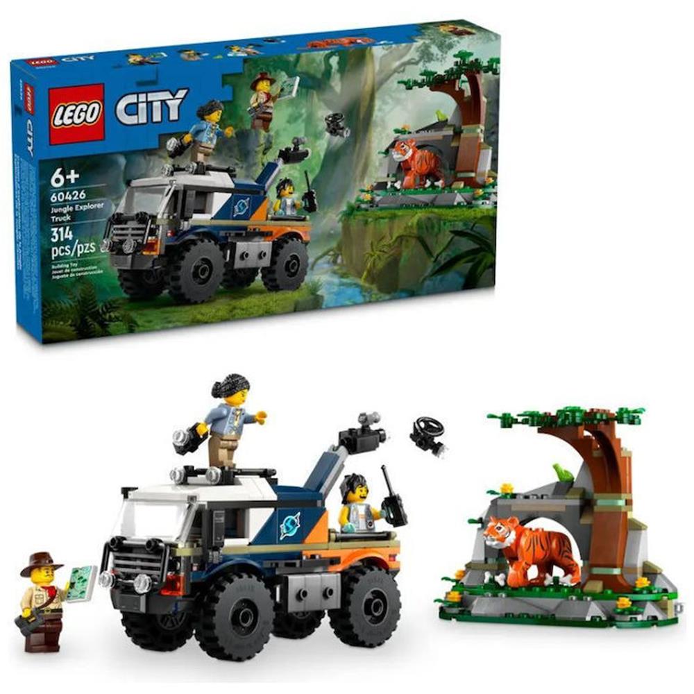 LEGO® City Utforskning: Dungelutforskare Off-Road Truck (60426)