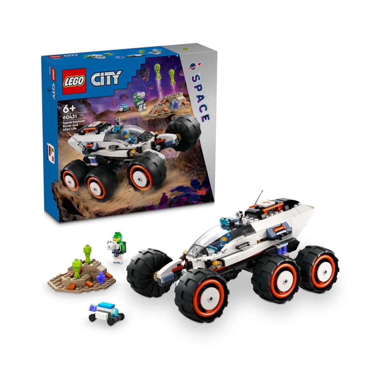 LEGO® City: Rymdutforskare Rover och Alienliv (60431)