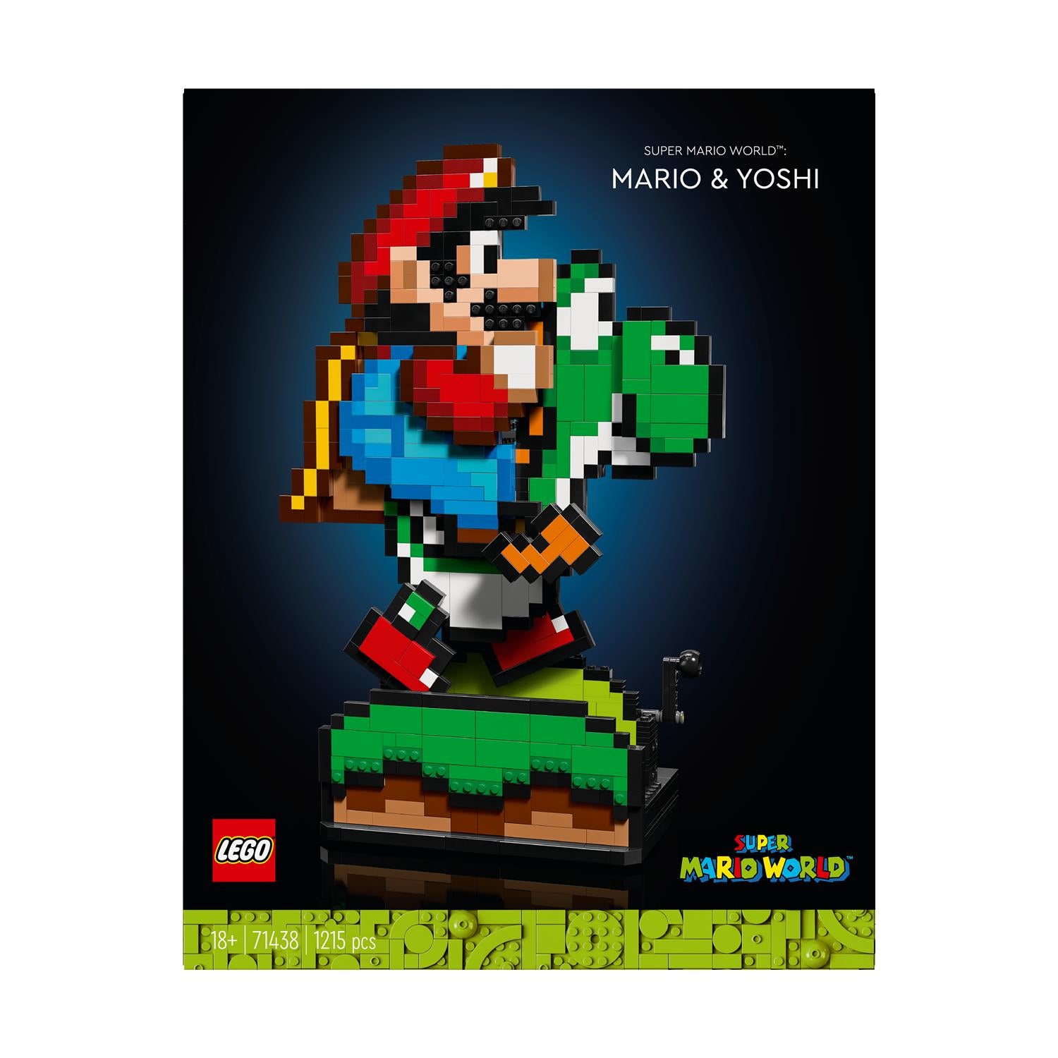 LEGO® Super Mario World: Mario och Yoshi (71438)