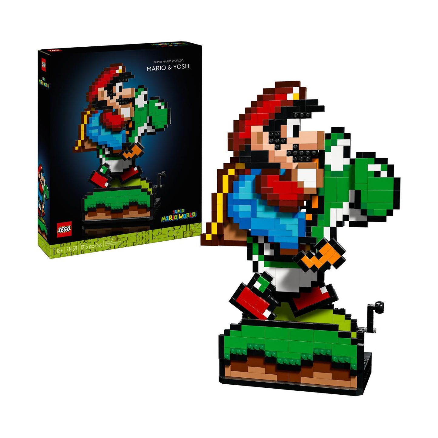 LEGO® Super Mario World: Mario och Yoshi (71438)