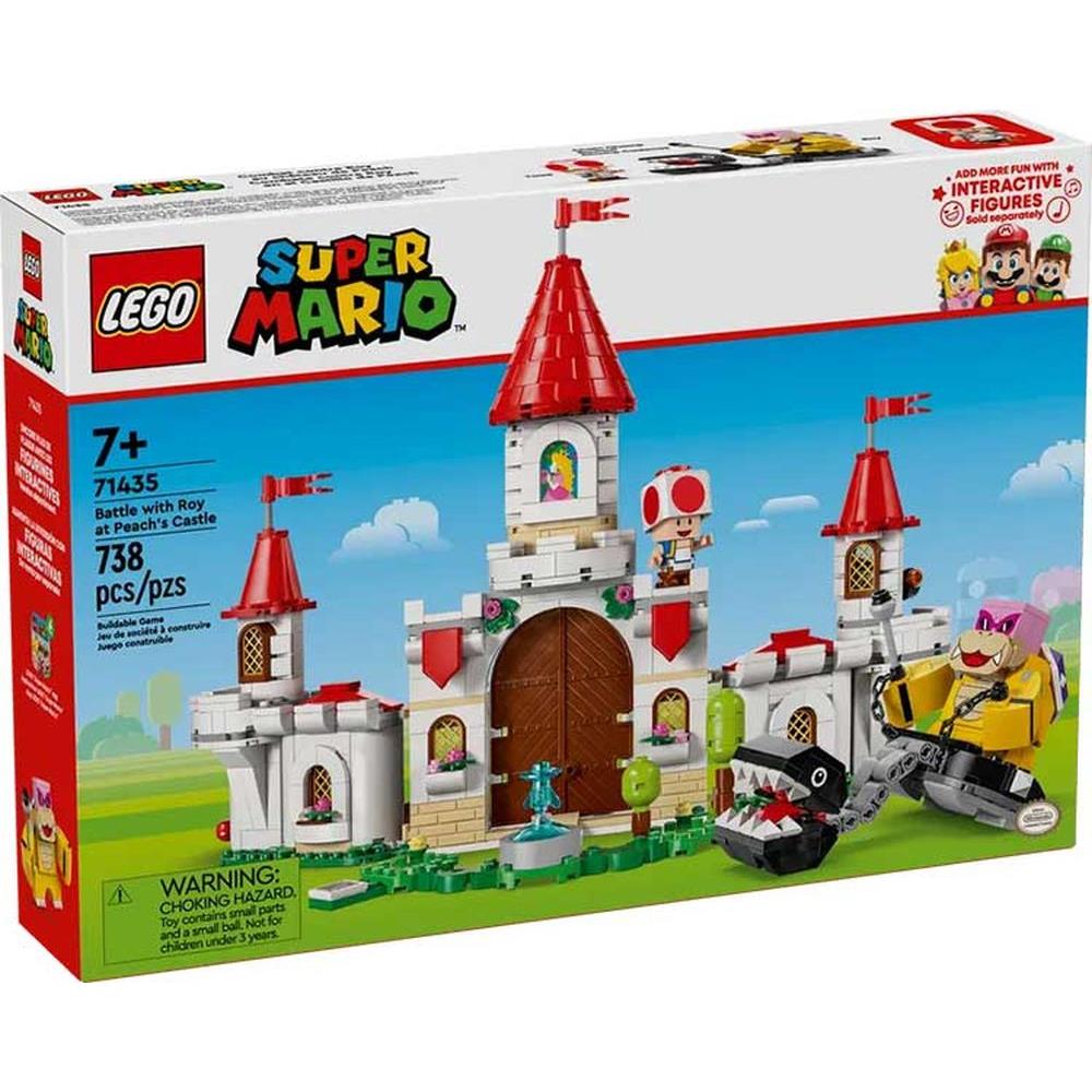 LEGO® Super Mario™: Slåss med Roy vid Peach's Slott (71435)