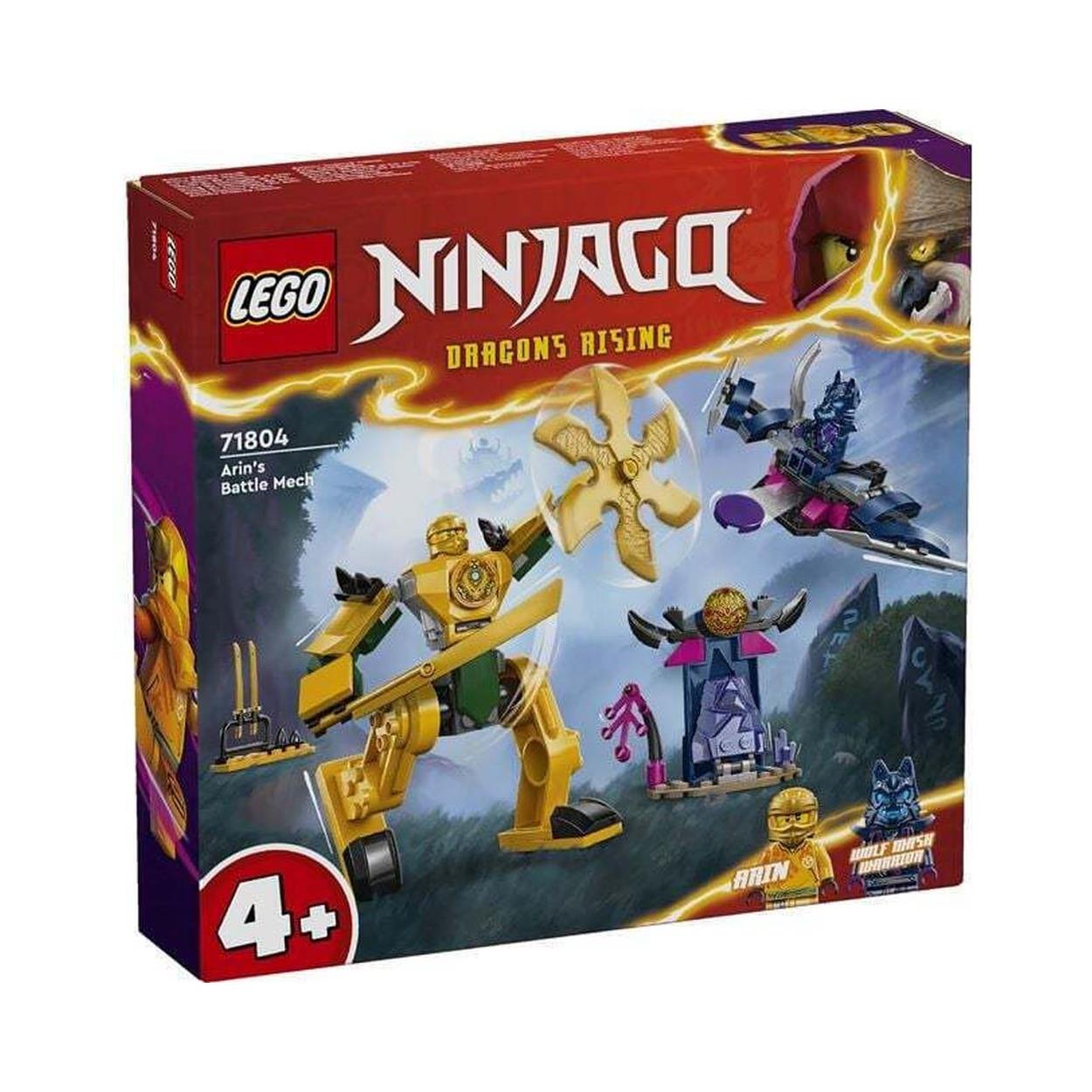 LEGO® NINJAGO®: Arins Battle Mech Ninja Toy Set (71804)