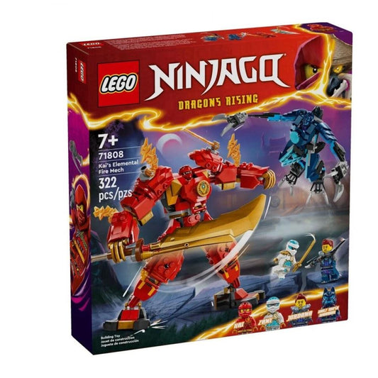 LEGO® NINJAGO®: Kai’s Elemental Fire Mech Toy (71808)