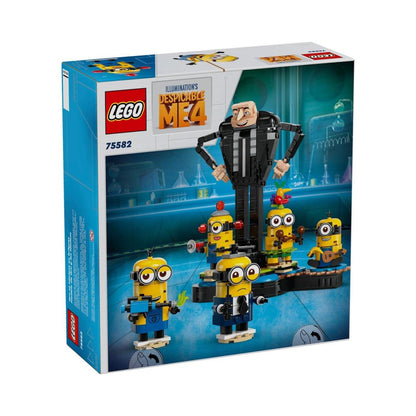 LEGO® Despicable Me: 4 Byggda Gru och Minions (75582)