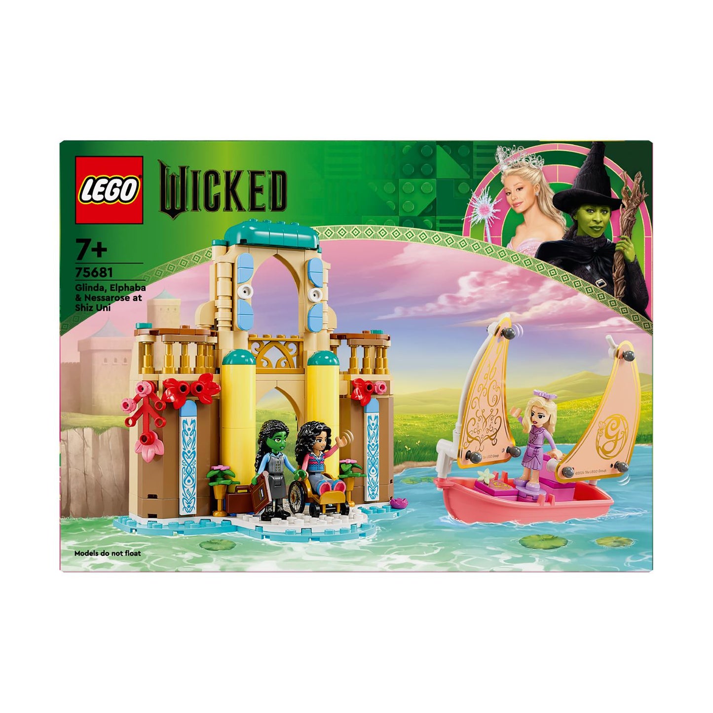 LEGO® Wicked: Glinda, Elphaba och Nessarose på Shiz Uni (75681)