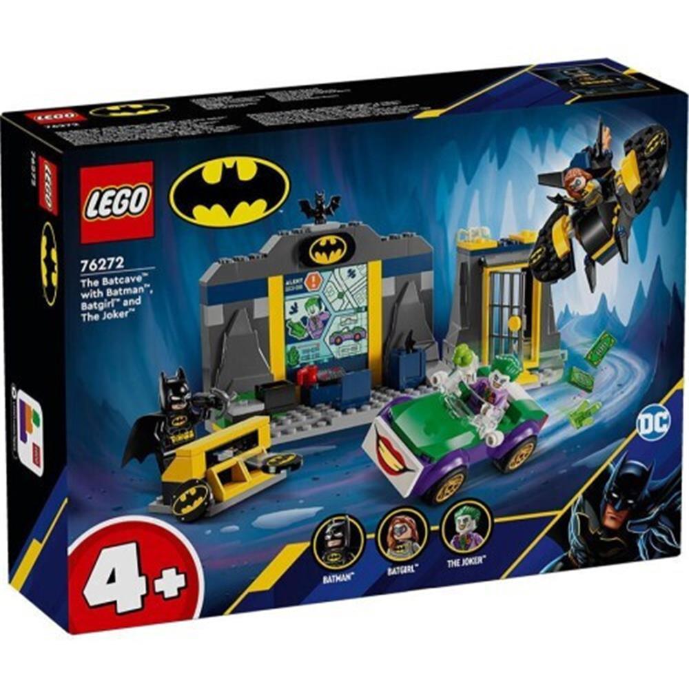 LEGO® DC Batman™: The Batcave™ med Batman, Batgirl och The Joker (76272)