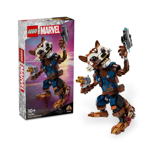 LEGO® Marvel: Rocket och Baby Groot (76282)