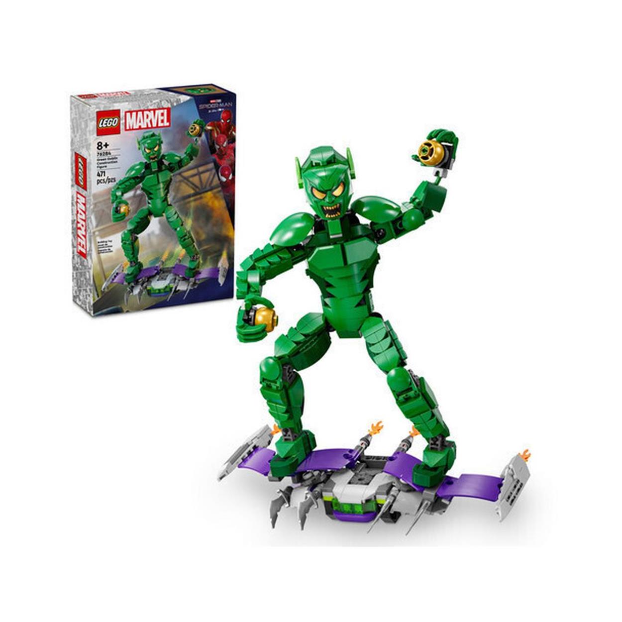 LEGO® Super Heroes Marvel: Spider-Man No Way Home - Green Goblin Byggsats (76284)