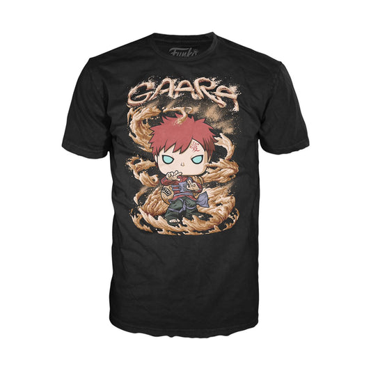 Funko Pop! Naruto - Gaara Vinylfigur och T-shirt (S) - Lyst i mörkret