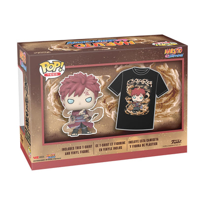 Funko Pop! och T-shirt (L): Naruto - Gaara (Glöder i Mörkret)