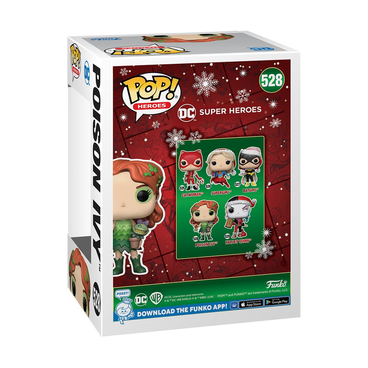 Funko Pop! Heroes DC: Comic Holiday 2024 - Poison Ivy #528 Vinyl Figur