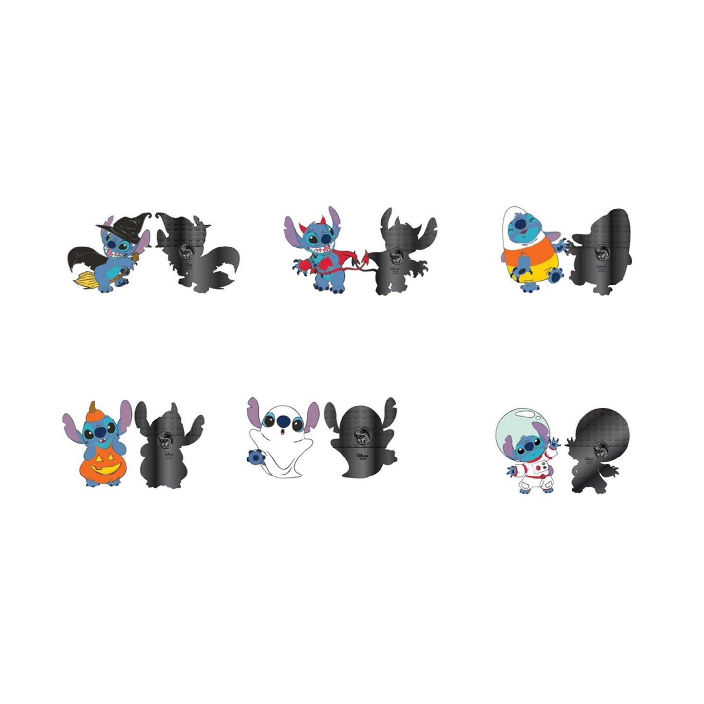 Loungefly Stitch Halloween Cos Blind Enamel Pin