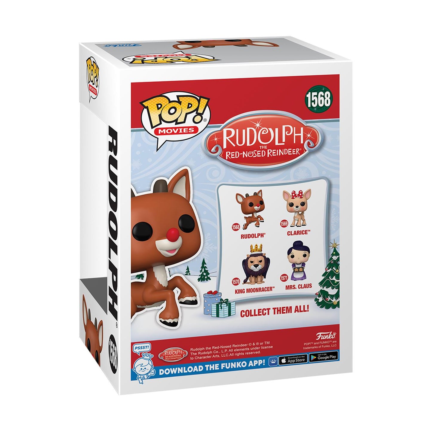 Funko Pop! Movies: Rudolph Red-Nosed Reindeer - Rudolph (Flying) #1568 Vinyl Figur